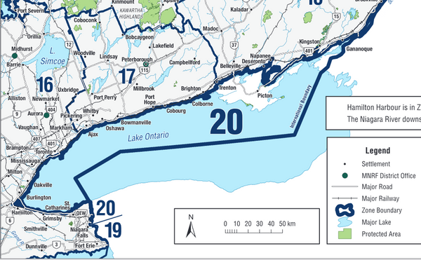 Zone 20 Fishing Regulation Changes